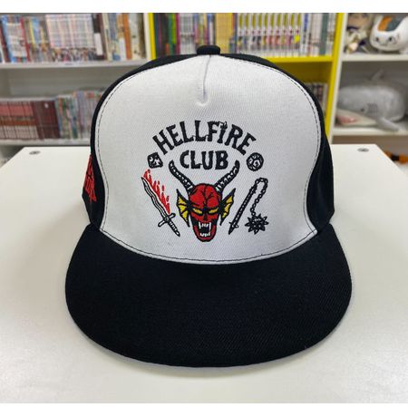Кепка Очень странные дела Hellfire Club (Stranger Things Клуб адского пламени) изображение 3