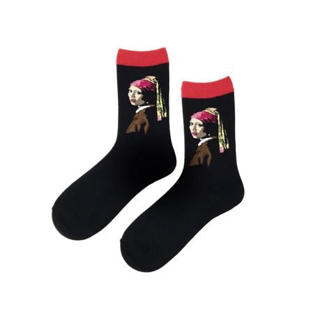 Носки Девушка с жемчужной сережкой