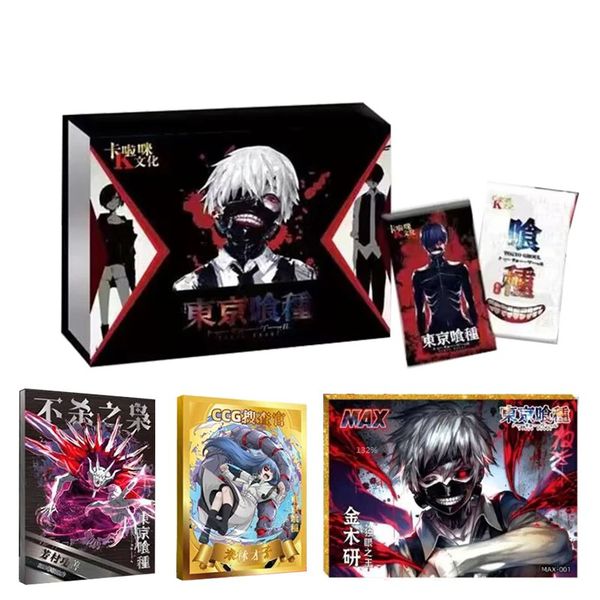 Коллекционные карточки Tokyo Ghoul Категория Premium 3 штуки в бустере (Токийский гуль Black) изображение 2