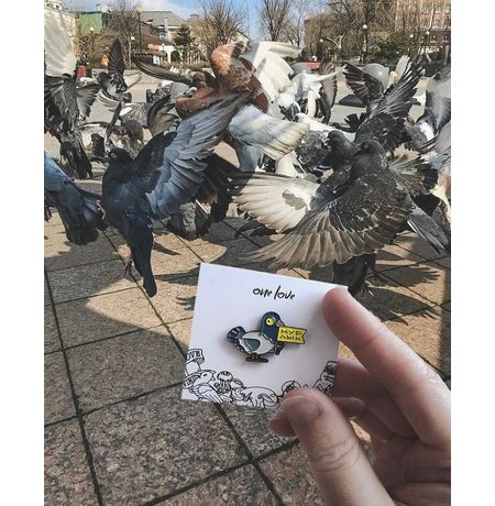 Значок Курлык One Love изображение 2