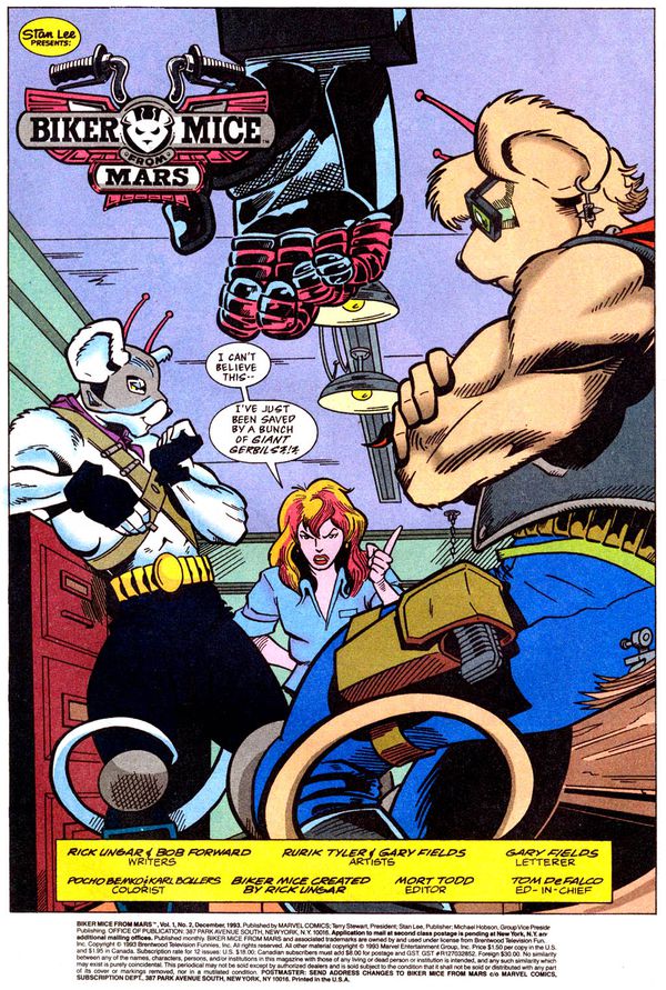 Biker Mice From Mars #2 (1993 г.) изображение 3
