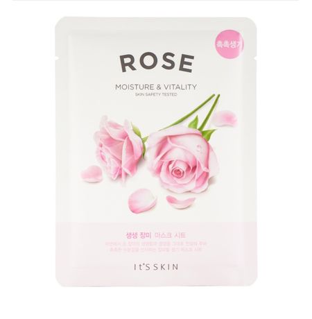 Маска для лица The Fresh Rose Mask Sheet, тканевая