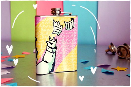 Фляжка Кутить ШКЯ изображение 2