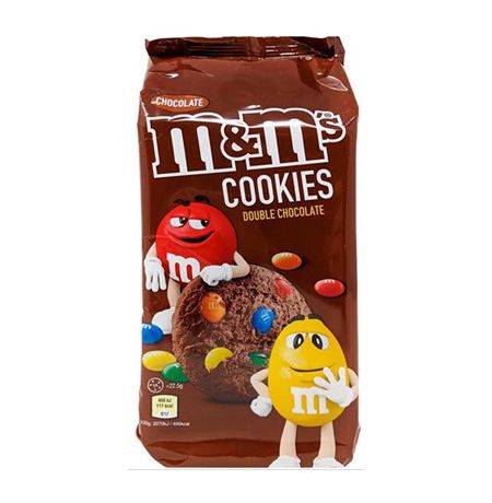 Печенье M&M's Double Chocolate двойной шоколад 180г