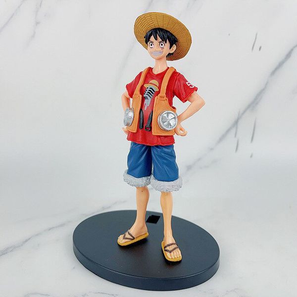 Фигурка One Piece Monkey.D.Luffy (Манки Д. Луффи) в жилете 16 см