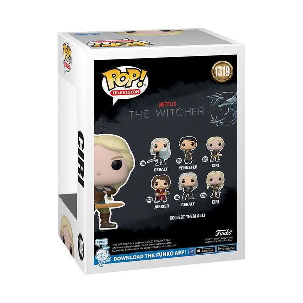 Фигурка Funko POP! Ведьмак - Цири с мечом, Сериал (Witcher - Ciri, Netflix) изображение 3