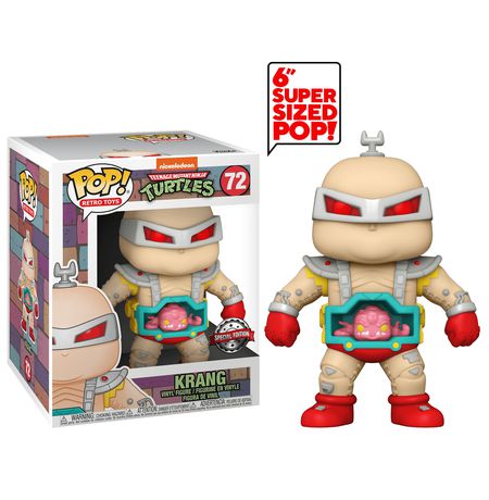 Фигурка Funko POP! Подростки Мутанты Ниндзя Черепашки - Крэнг Эксклюзив (TMNT - Krang)