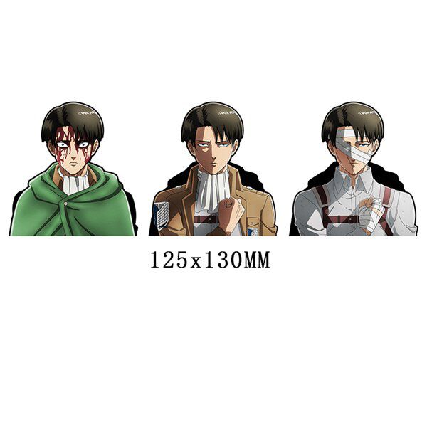 3D стикер Атака На Титанов - Леви (Attack On Titan: Levi) изображение 2