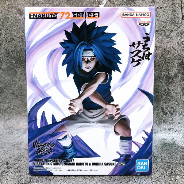 Фигурка Наруто - Саске Учиха (Naruto 72 Series - Sasuke Uchiha Vibration Stars №27) 15 см лицензия изображение 2