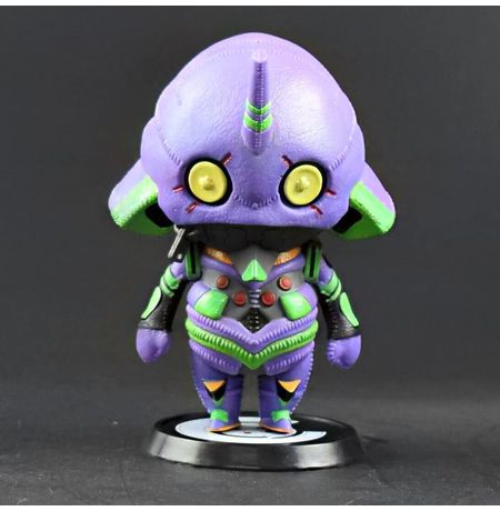 Фигурка Евангелион - Ева-01 Чиби (Evangelion - Eva-01 Q Little Cute) копия
