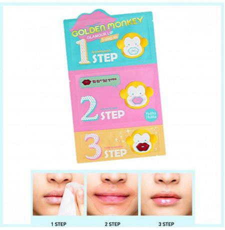 Набор средств для ухода за губами Golden Monkey Glamour Lip изображение 2