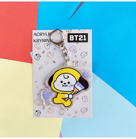 Брелок BTS - Чимми (BT21 - Chimmy) K-POP, акрил