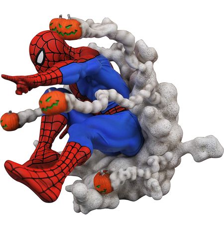Фигурка Человек-Паук - Взрыв (Spider-Man Pumpkin Bomb Marvel Gallery) 15 см лицензия изображение 3
