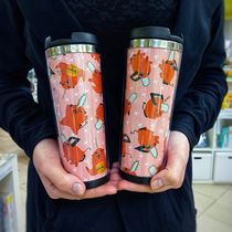 Термокружка Человек-бензопила - Почита(Chainsaw Man)