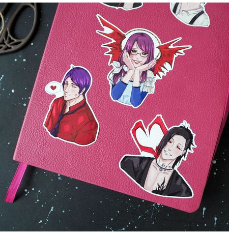 Стикеры Токийский гуль (Tokyo Ghoul), Q-pack No kid's изображение 2