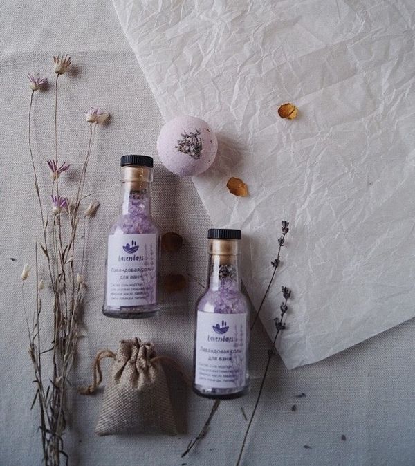 Соль для ванн Lavendays с лавандой