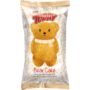 Бисквит молочный Today Мишка с какао начинкой 45гр