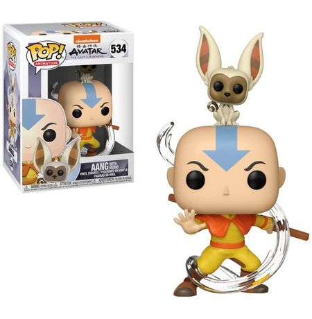 Фигурка Funko POP! Аватар - Аанг с Момо (Avatar The Last Airbender - Aang with Momo) УЦЕНКА