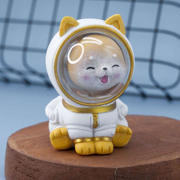 Светильник Собака-Космонавт (Сиба-Ину) 10 см