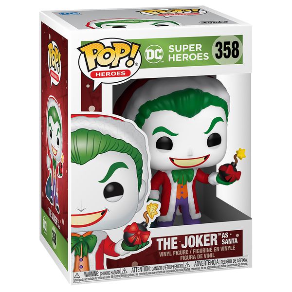 Фигурка Funko POP! Джокер - Санта (The Joker as Santa)