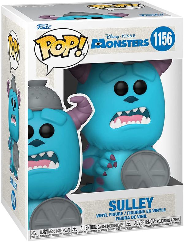 Фигурка Funko POP! Корпорация Монстров - Джеймс Салливан (Monsters Inc - Sulley) №1156 изображение 2