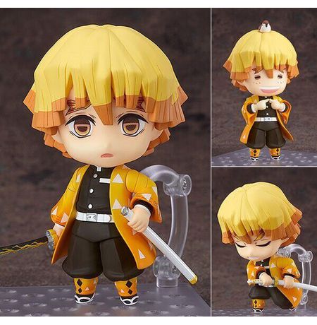 Фигурка Клинок рассекающий демонов - Зеницу Агацума (Demon Slayer Kimetsu no Yaiba) Nendoroid