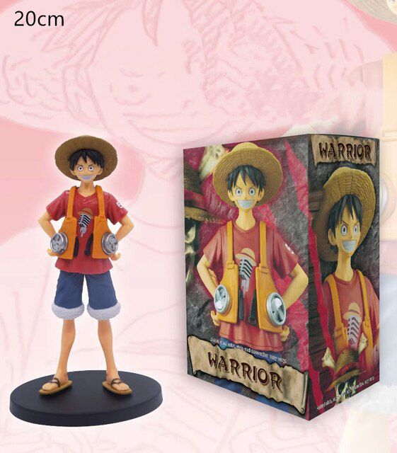 Фигурка One Piece Monkey.D.Luffy (Манки Д. Луффи) в жилете 16 см изображение 3