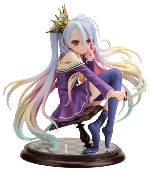 Фигурка Широ на шахматной доске - Без игры нет жизни (No Game No Life: Shiro)