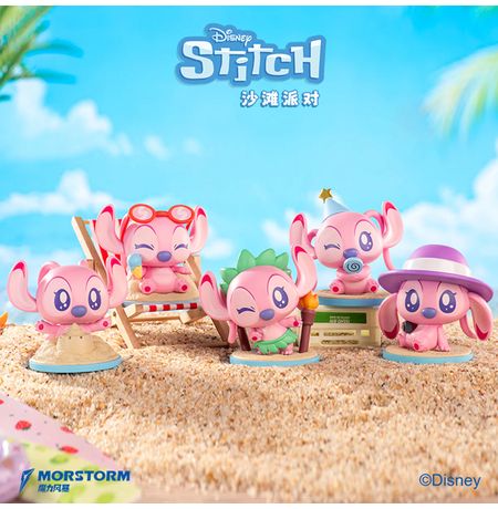 Случайная фигурка MORSTORM Stitch Beach Party (Лило и Стич) Лицензия 6-7 см изображение 4