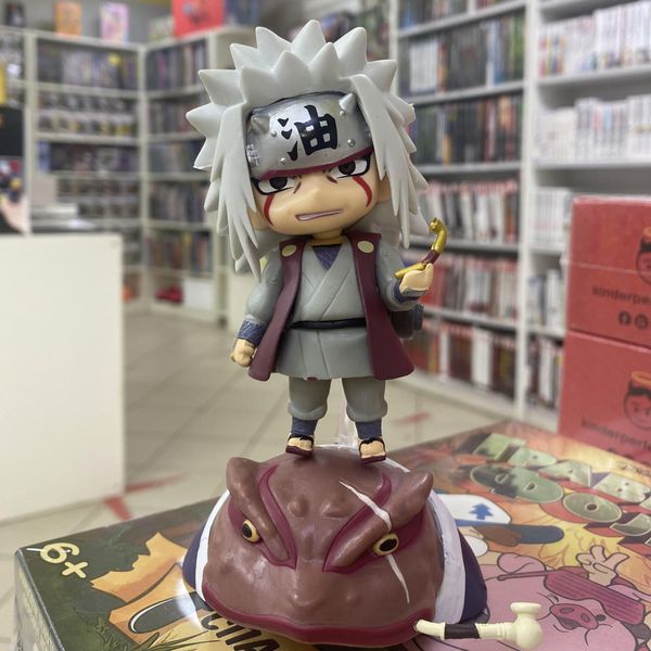 Фигурка Джирайя с жабой (Jiraiya - Naruto) 10 см изображение 2