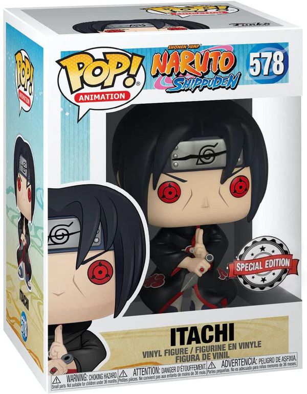 Фигурка Funko POP! Наруто - Итачи Эксклюзив (Naruto - Itachi Shippuden) Exc изображение 3