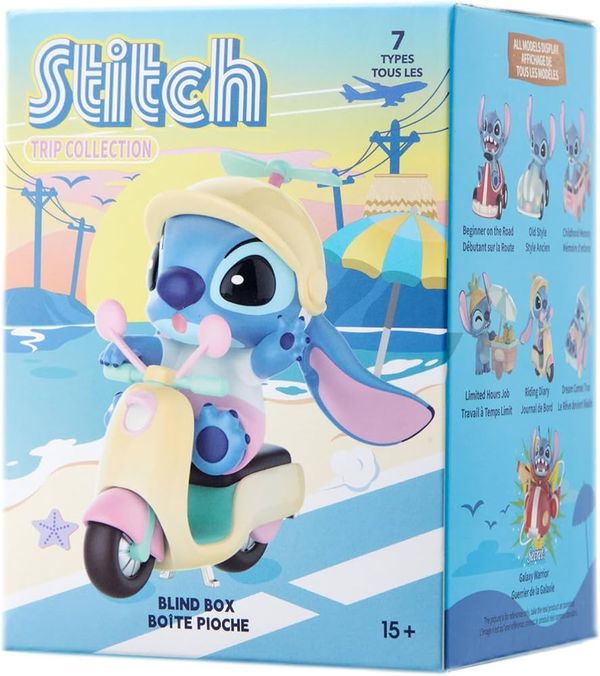 Случайная фигурка MINISO Stitch Trip (Лило и Стич) Лицензия 6-9 см изображение 2