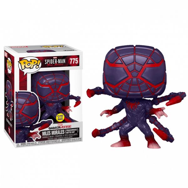Фигурка Funko POP! Человек-Паук - Майлз Моралес в костюме Эксклюзив (Programmable Matter Suit)