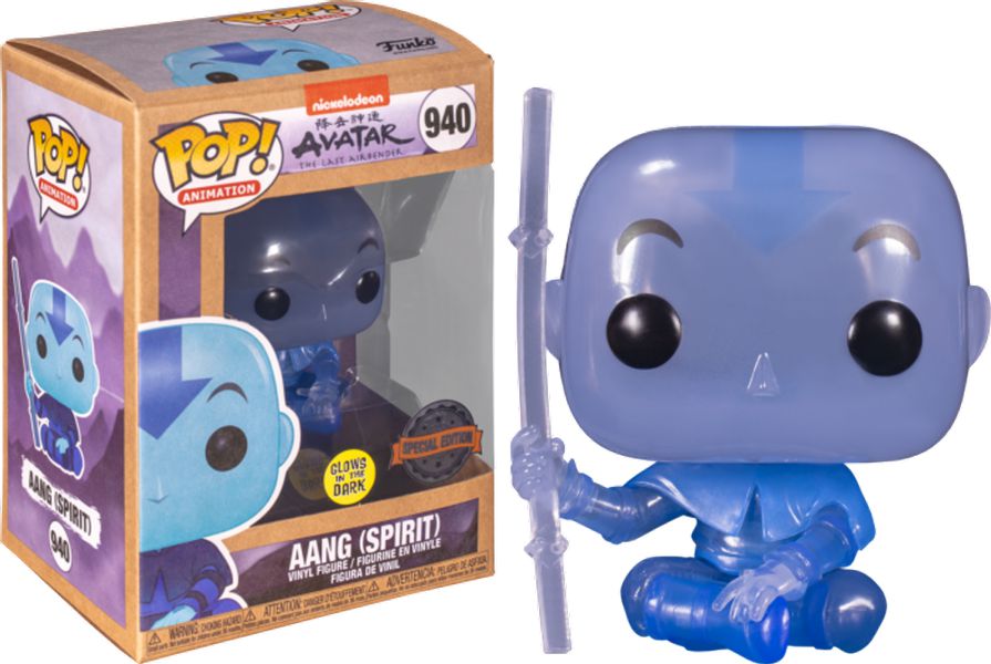 Фигурка Funko POP! Аватар - Аанг Эксклюзив Светится в темноте (Avatar - Aang Spirit Exclusive GW) изображение 2