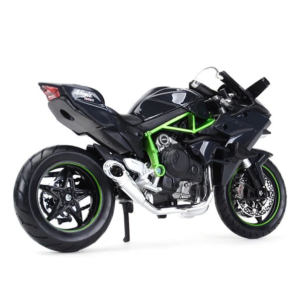 Модель для сборки Kawasaki Ninja H2R (Maisto Die Cast Model Kit) 1:12 изображение 2