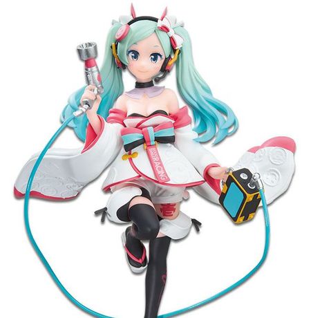 Фигурка Хатсуне Мику в кимоно (Hatsune Miku Espresto Racing Miku 2020) 20 см изображение 5