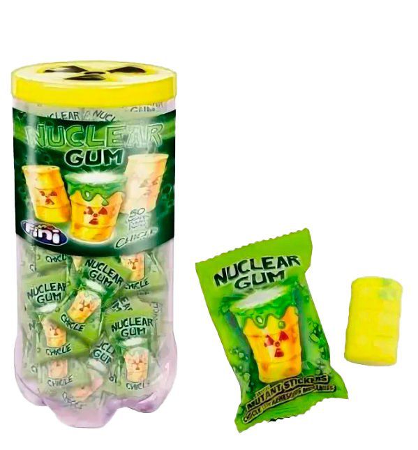 Жвачка FINI большая Nuclear Gum со стикером 14гр изображение 3
