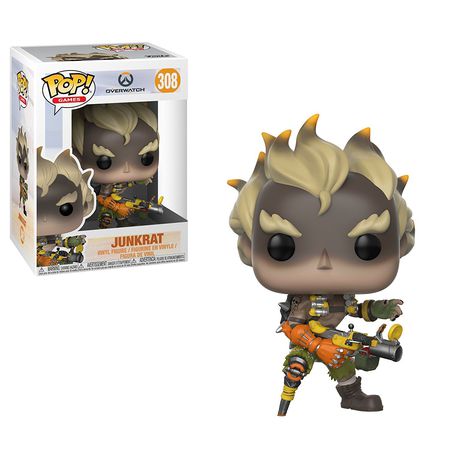 Виниловая фигурка Funko POP! Крысавчик Overwatch (Junkrat)