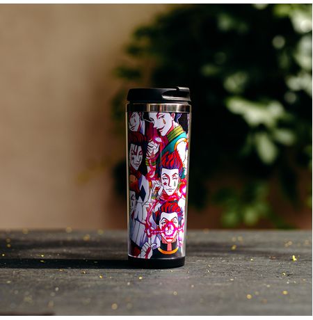 Термокружка Хантер х Хантер -  Хисока (Hunter x Hunter - Hisoka) изображение 2