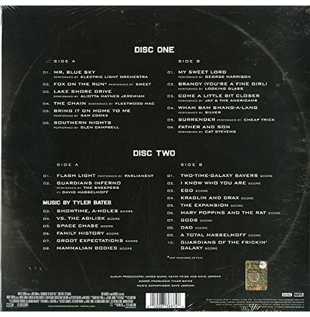 Виниловая пластинка Guardians Of The Galaxy 2 OST Deluxe Edition 2 LP изображение 2