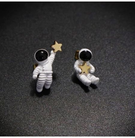 Серьги Космонавты