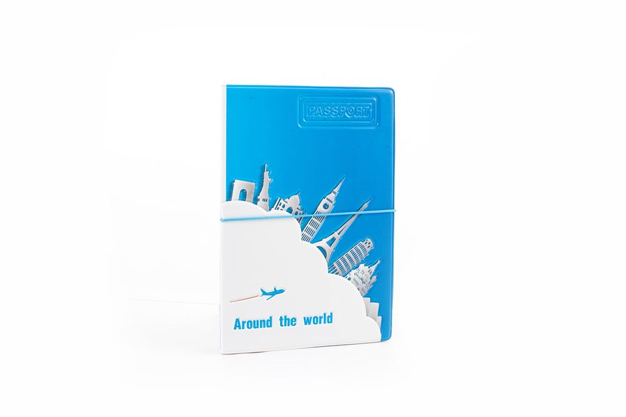 Обложка на паспорт Around the  world