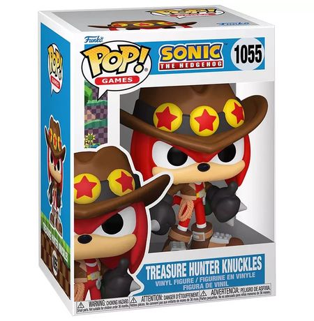 Фигурка Funko POP! Соник - Наклз (Knuckles Treasure Hunter - Sonic the Hedgehog)