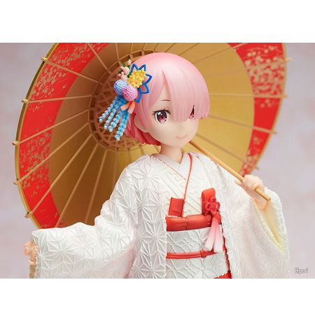 Фигурка Рам с зонтиком - Жизнь с нуля (Re:Zero - Ram) большая 26 см изображение 3