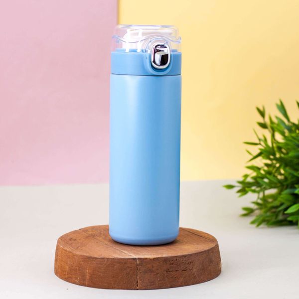 Термос Matt Tone, голубой 400 мл