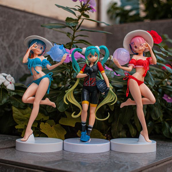 Фигурка Хатсуне Мику Велогонки (Hatsune Miku 2018 Racing Team Ukyo Version) 21 см изображение 3