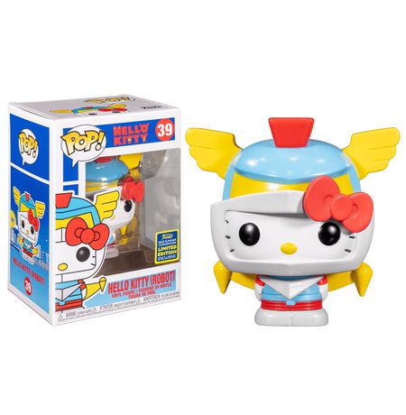 Фигурка Funko POP! Хелло Китти Робот Эксклюзив (Hello Kitty Robot SDCC 2020)