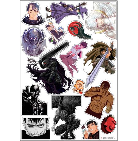 Набор стикеров Берсерк (E&L Print Work)