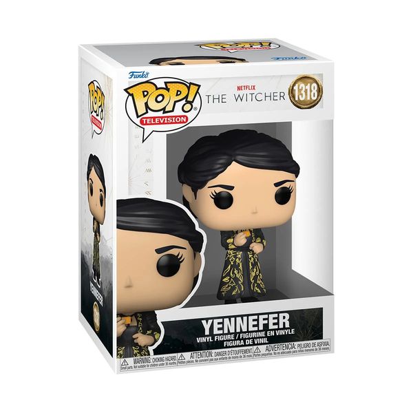 Фигурка Funko POP! Ведьмак - Йеннифер в чёрном платье, Сериал (Witcher Yennefer, Netflix)