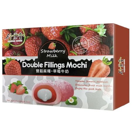 Моти Bamboo House Клубника и молочный пудинг, 180 г